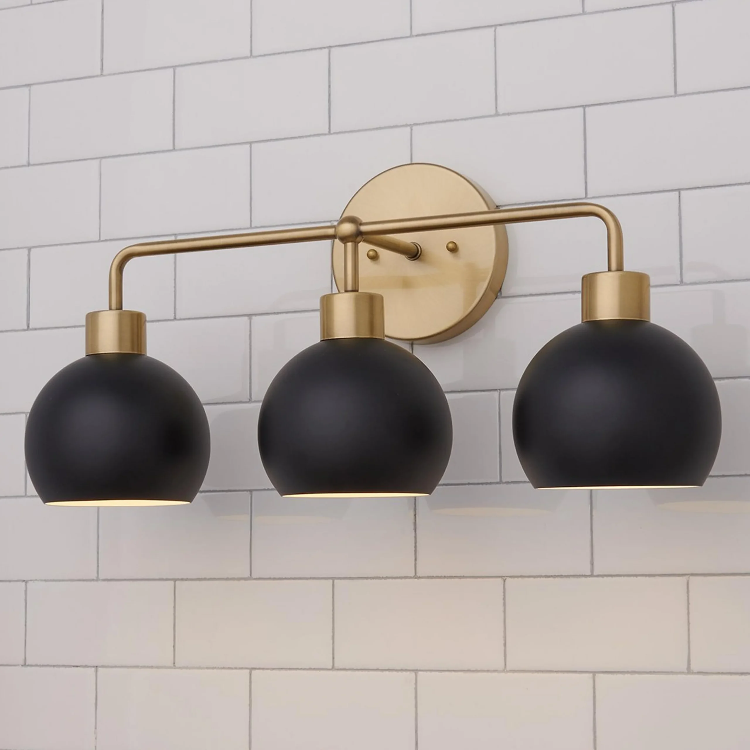 Young House Love Bubble Vanity Light - 3 Light
