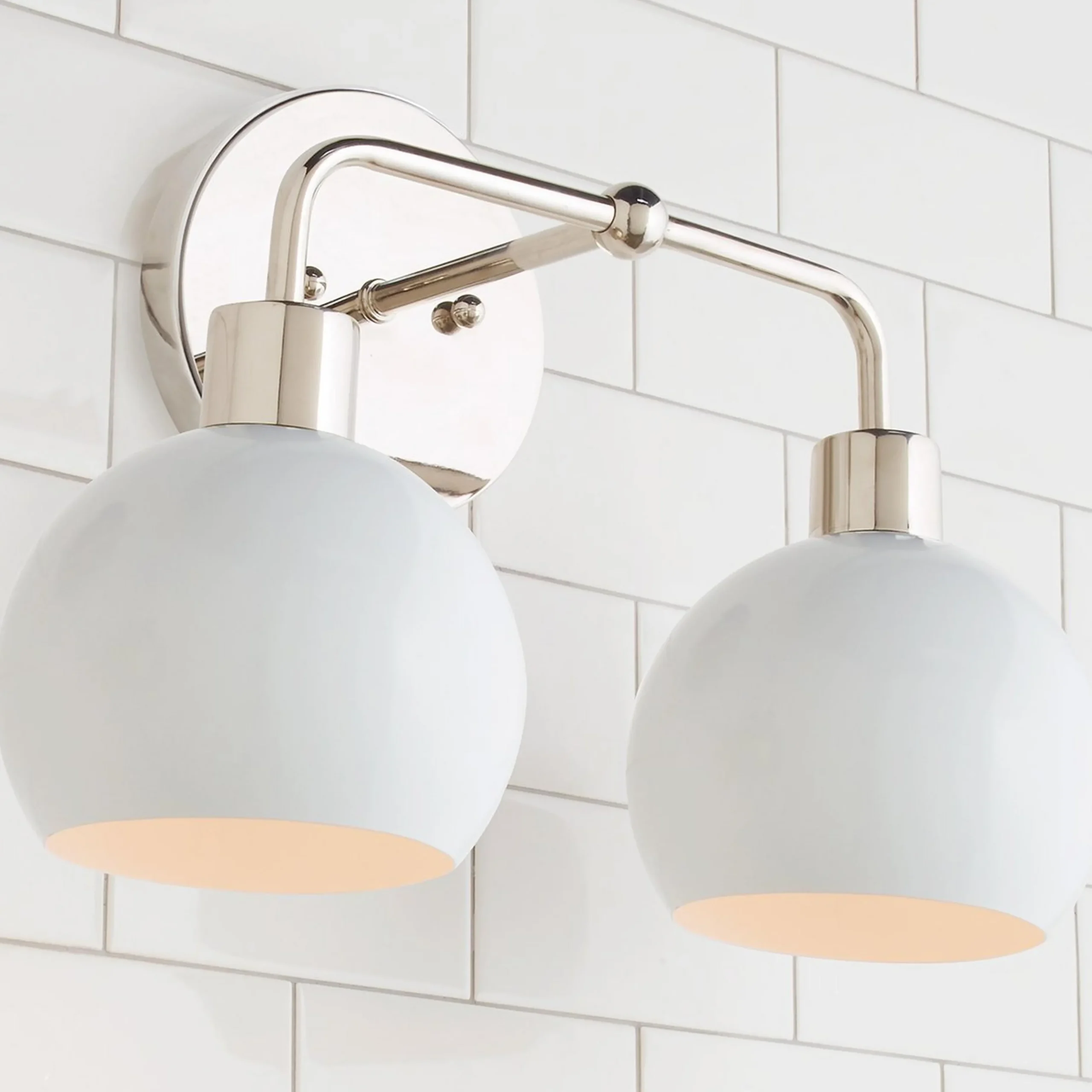 Young House Love Bubble Vanity Light - 2 Light