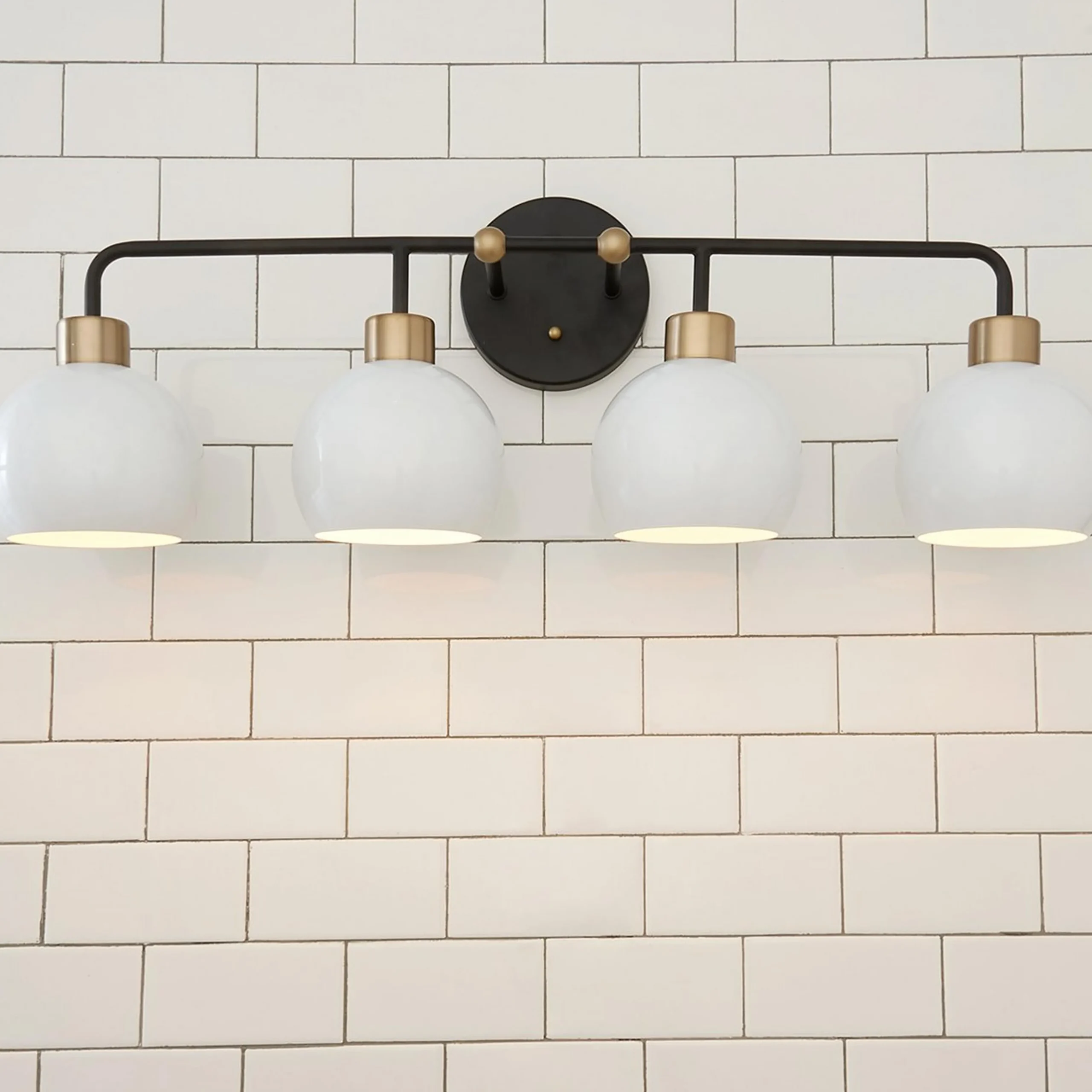 Young House Love Bubble Vanity Light - 4 Light
