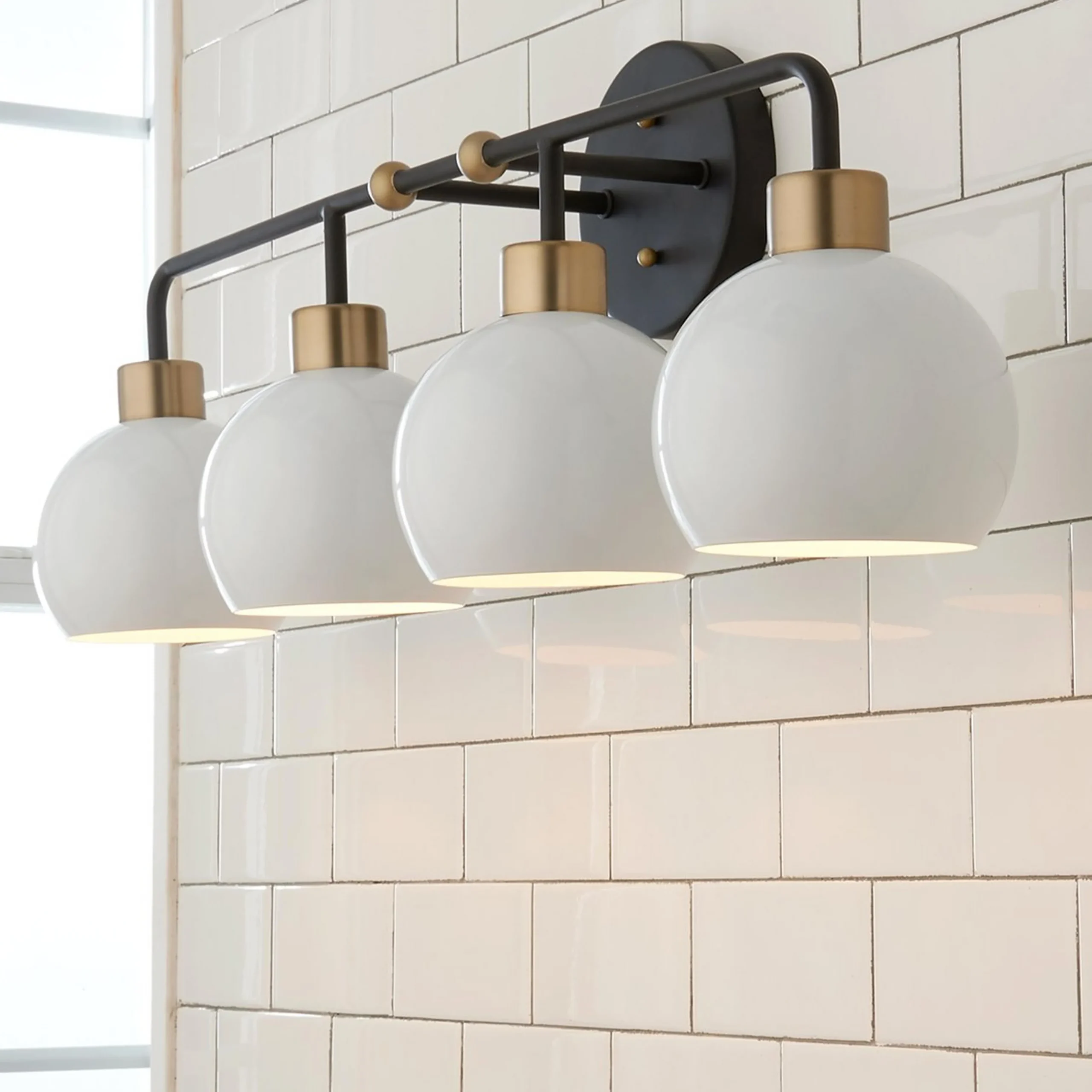 Young House Love Bubble Vanity Light - 4 Light