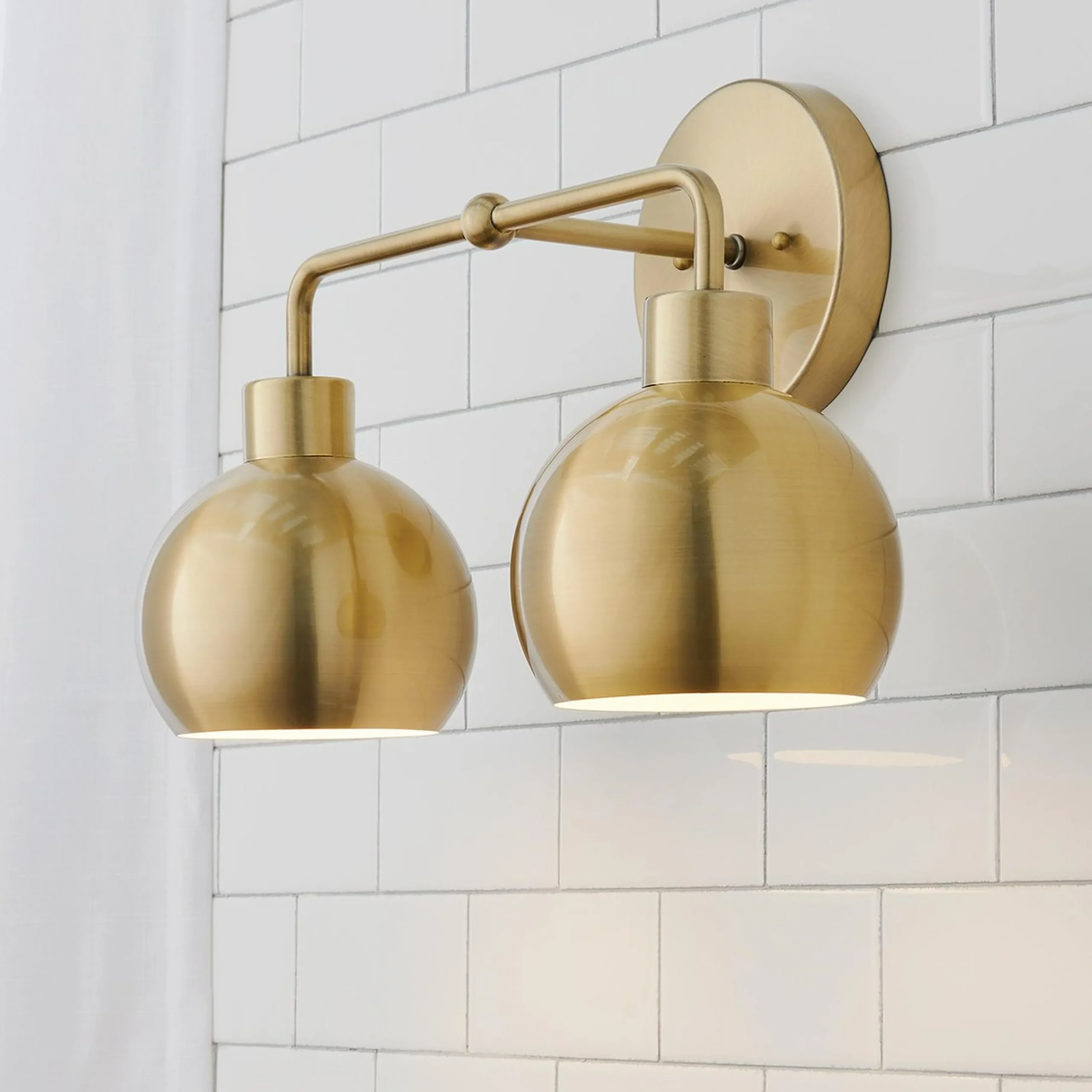 Young House Love Bubble Vanity Light - 2 Light