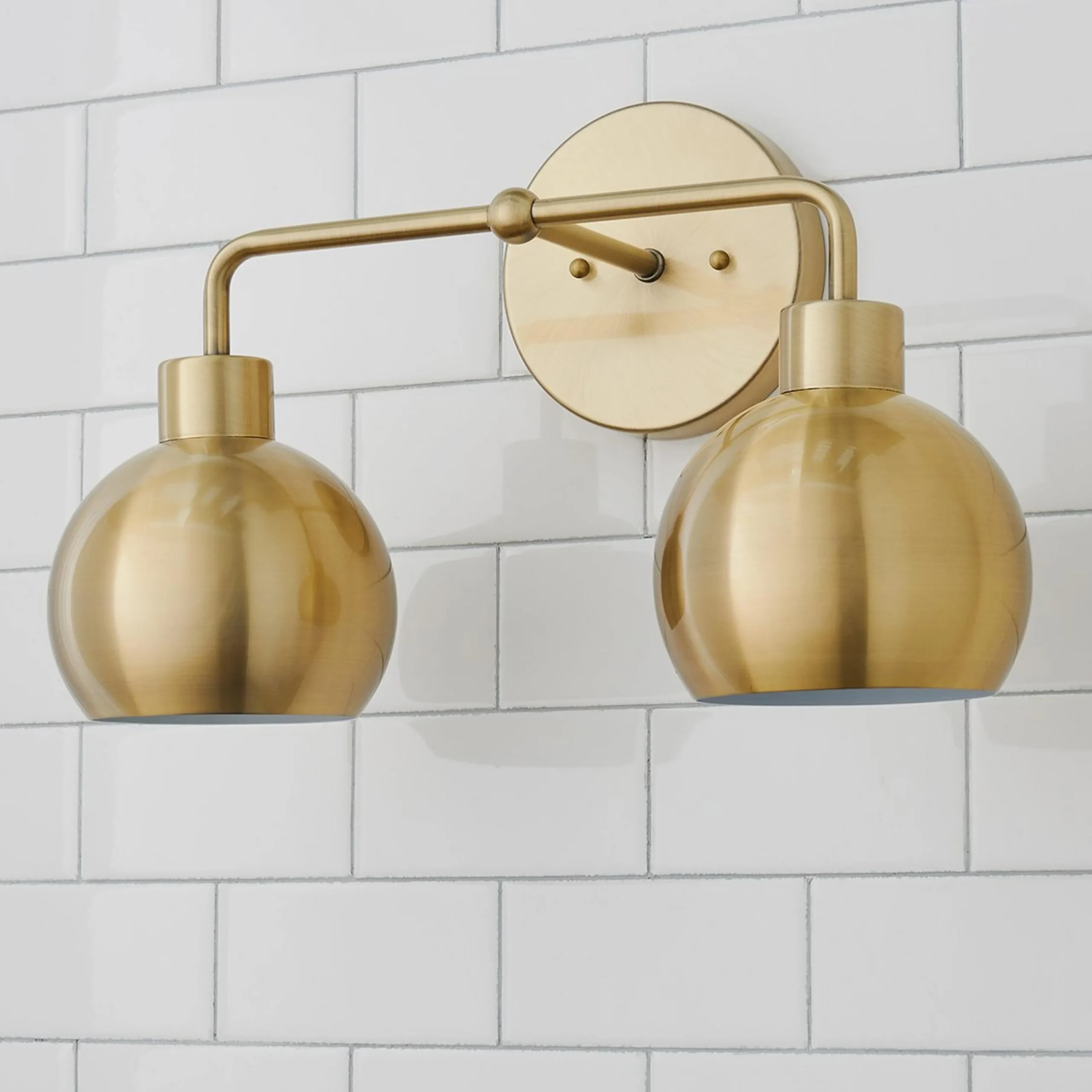 Young House Love Bubble Vanity Light - 2 Light