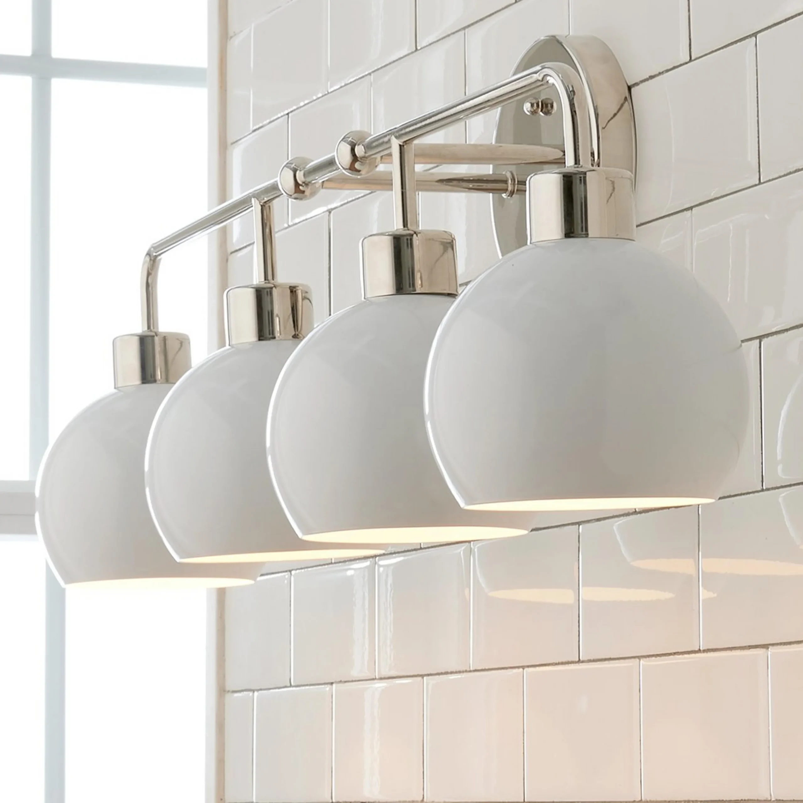 Young House Love Bubble Vanity Light - 4 Light