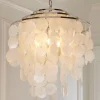 Young House Love Cascade Capiz Chandelier