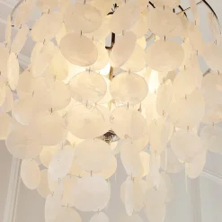 Young House Love Cascade Capiz Chandelier