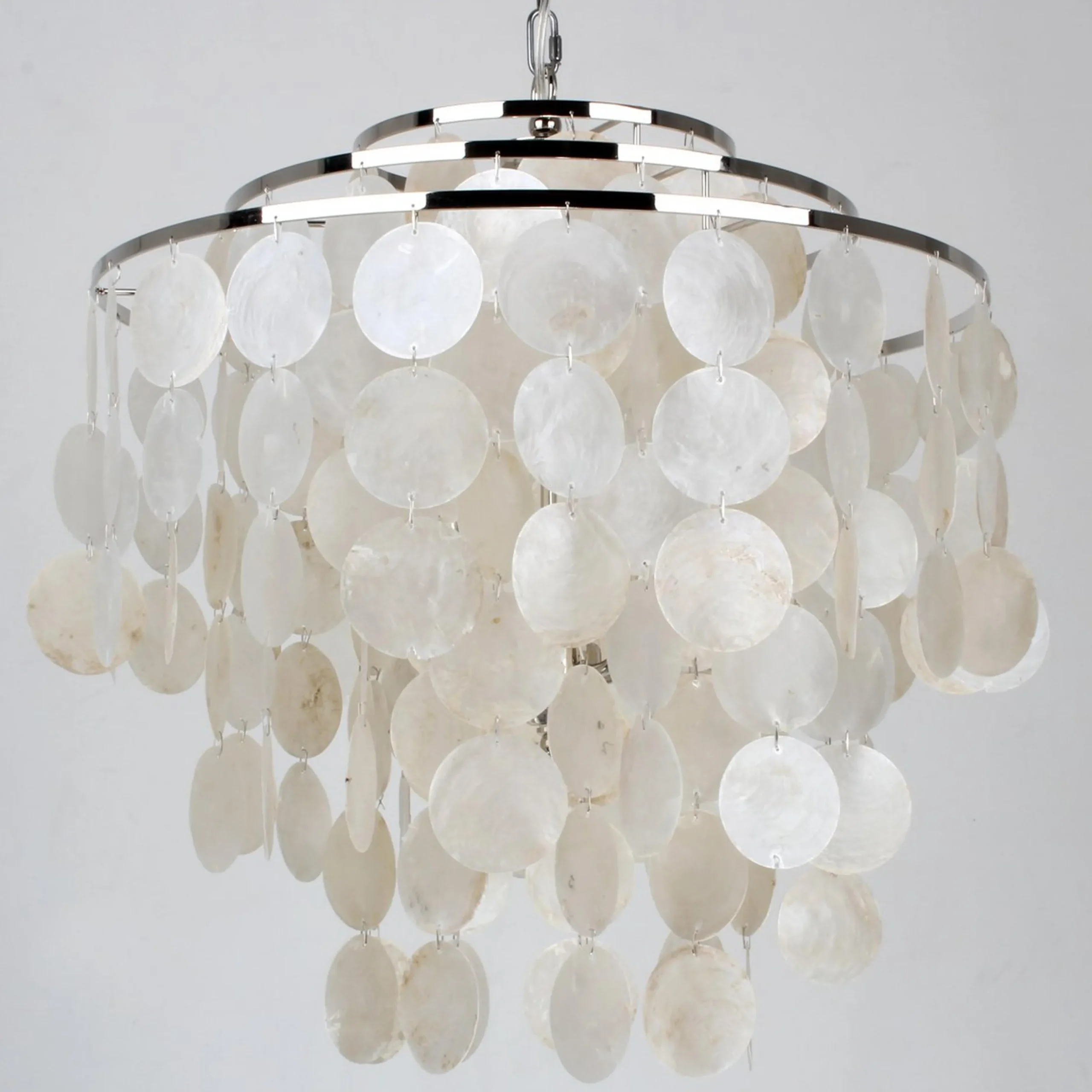 Young House Love Cascade Capiz Chandelier