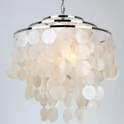 Young House Love Cascade Capiz Chandelier