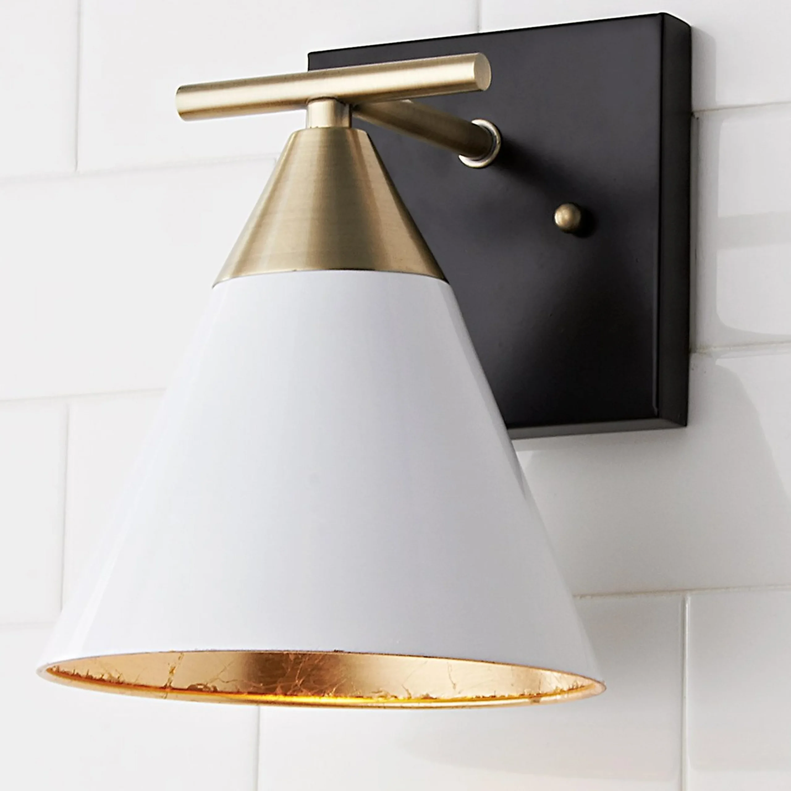 Young House Love Clad Cone Bath Sconce