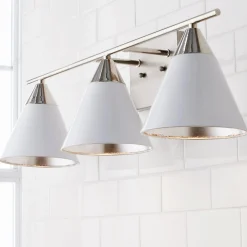 Young House Love Clad Cone Vanity Light - 3 Light