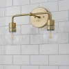 Young House Love Clear Glass Bubble Vanity Light - 2 Light