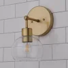 Young House Love Clear Glass Bubble Sconce