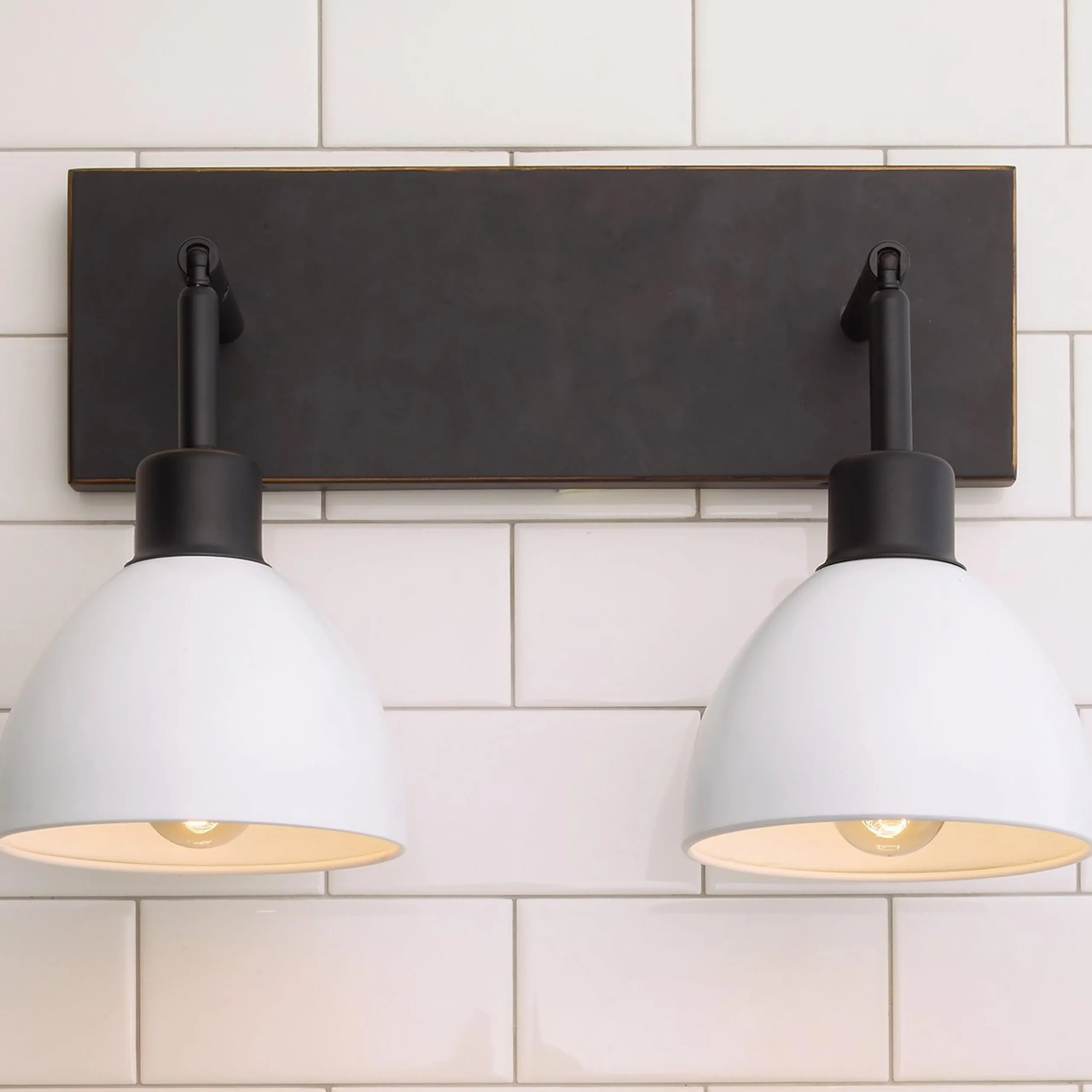 Young House Love Dapper Vanity Light - 2 Light