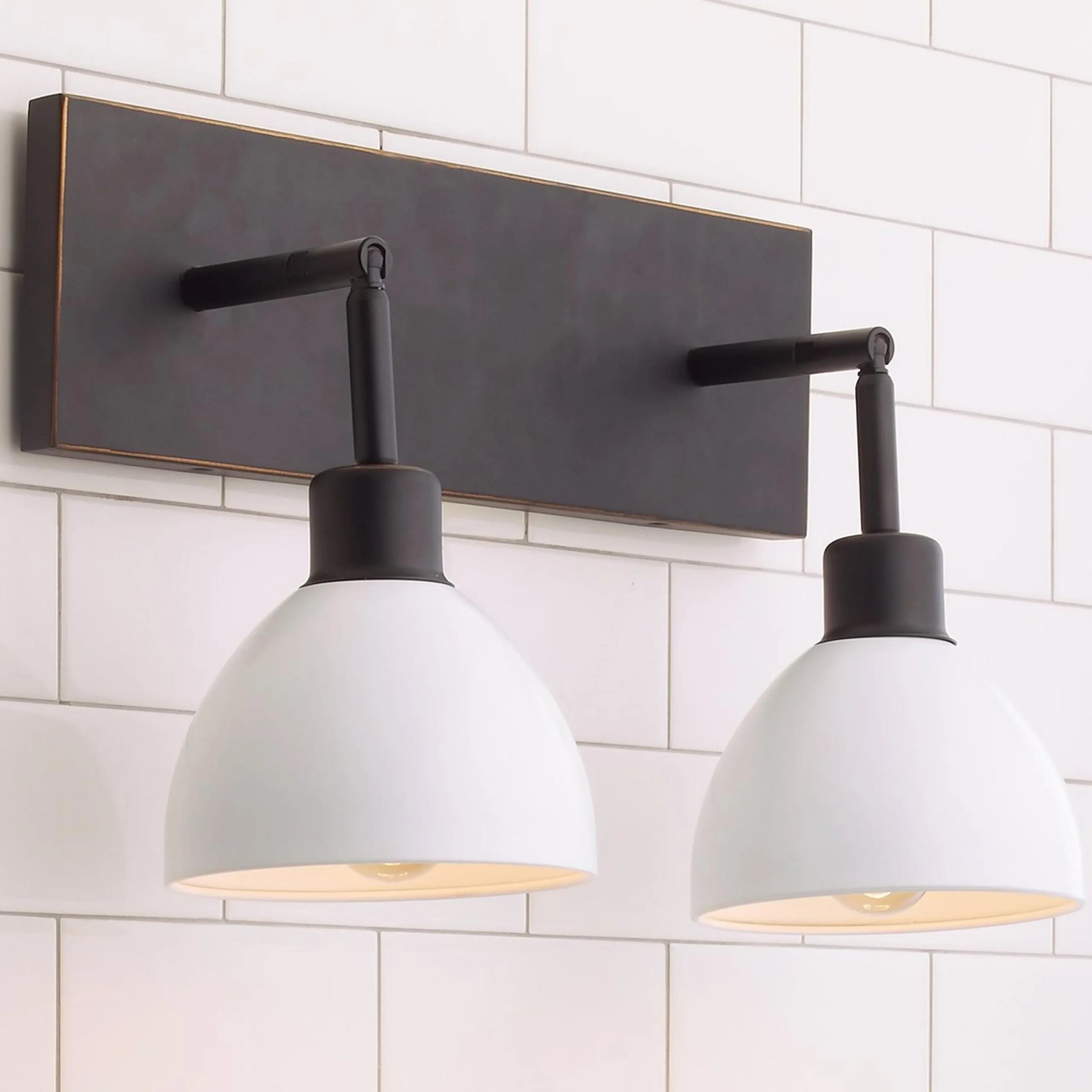 Young House Love Dapper Vanity Light - 2 Light