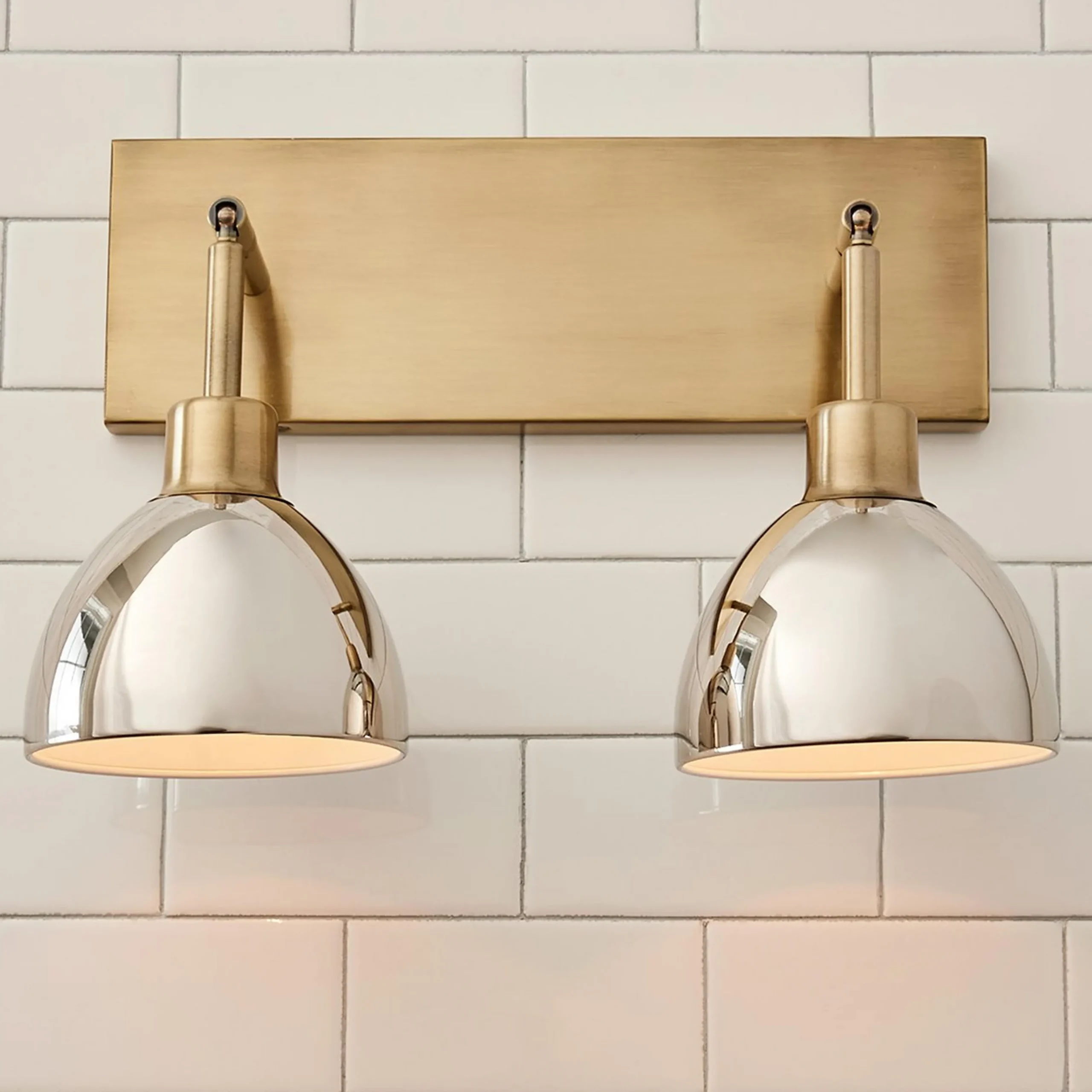 Young House Love Dapper Vanity Light - 2 Light