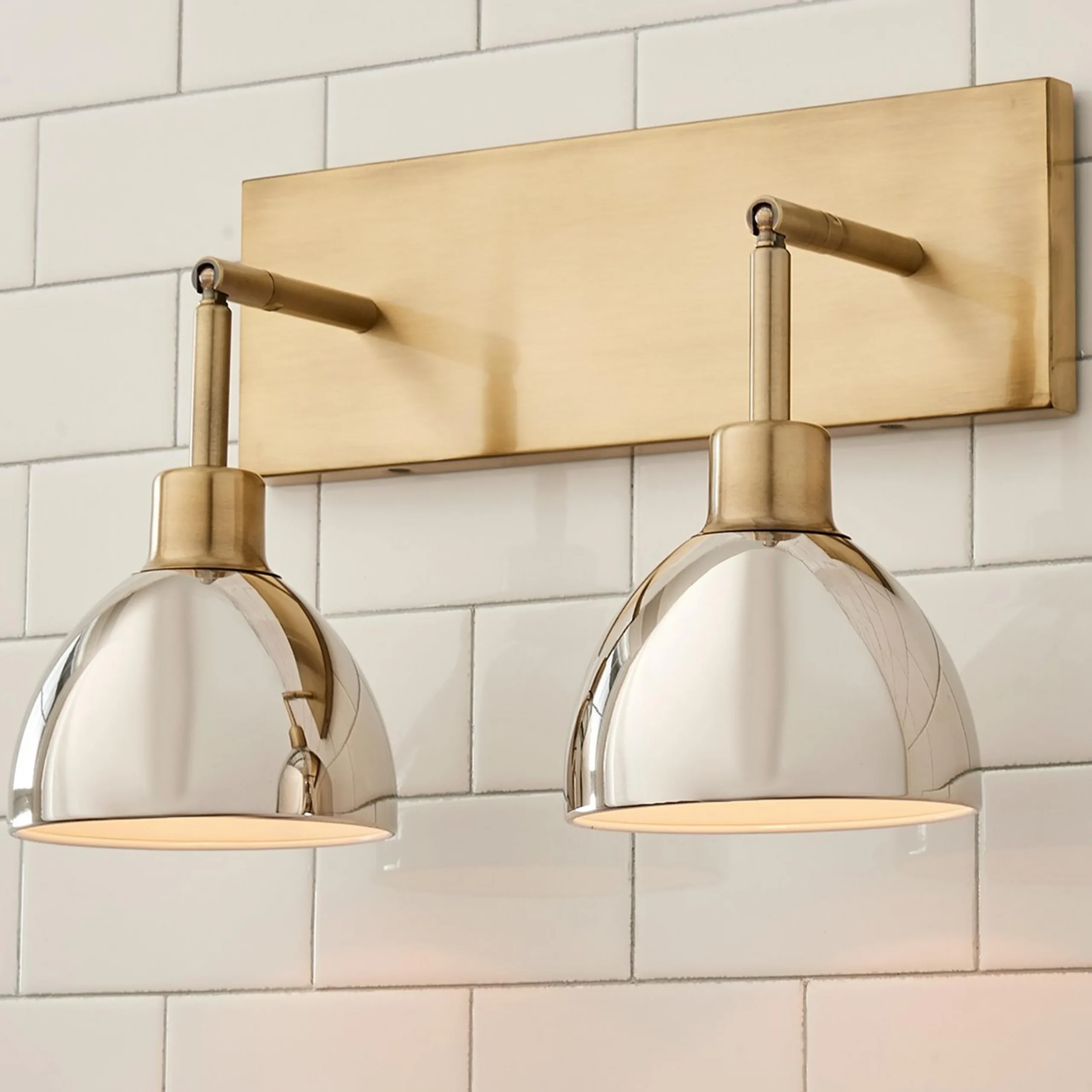 Young House Love Dapper Vanity Light - 2 Light