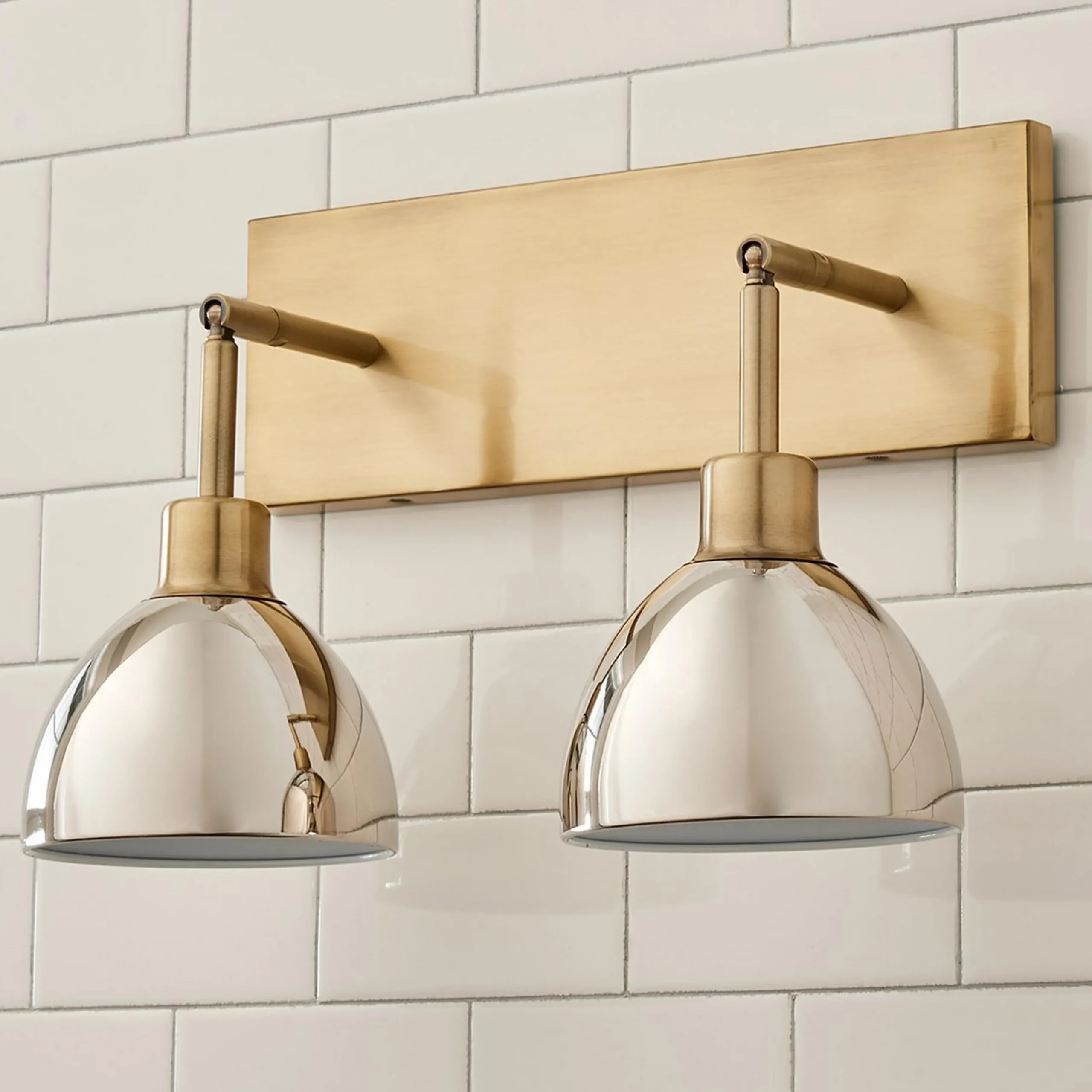 Young House Love Dapper Vanity Light - 2 Light