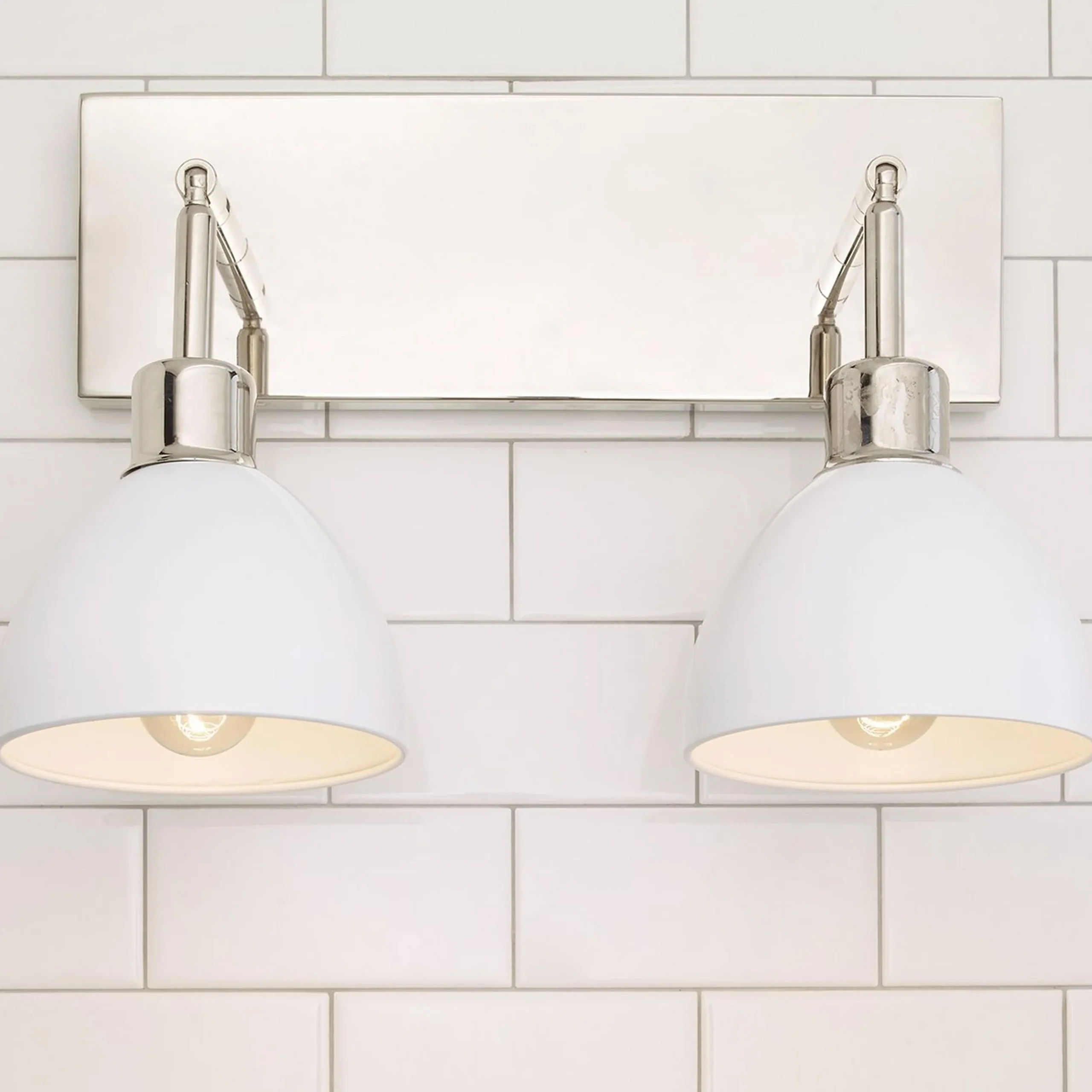 Young House Love Dapper Vanity Light - 2 Light
