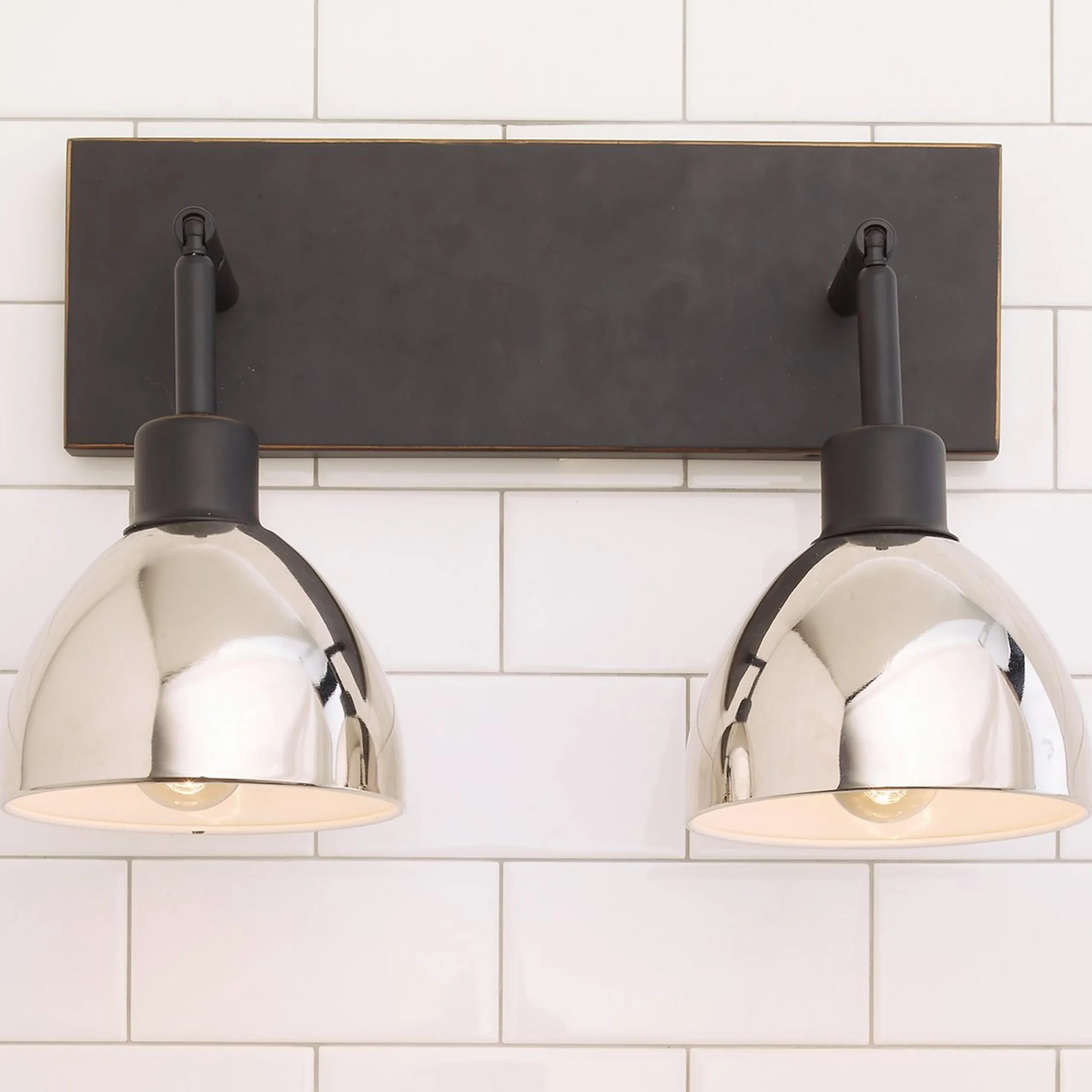 Young House Love Dapper Vanity Light - 2 Light