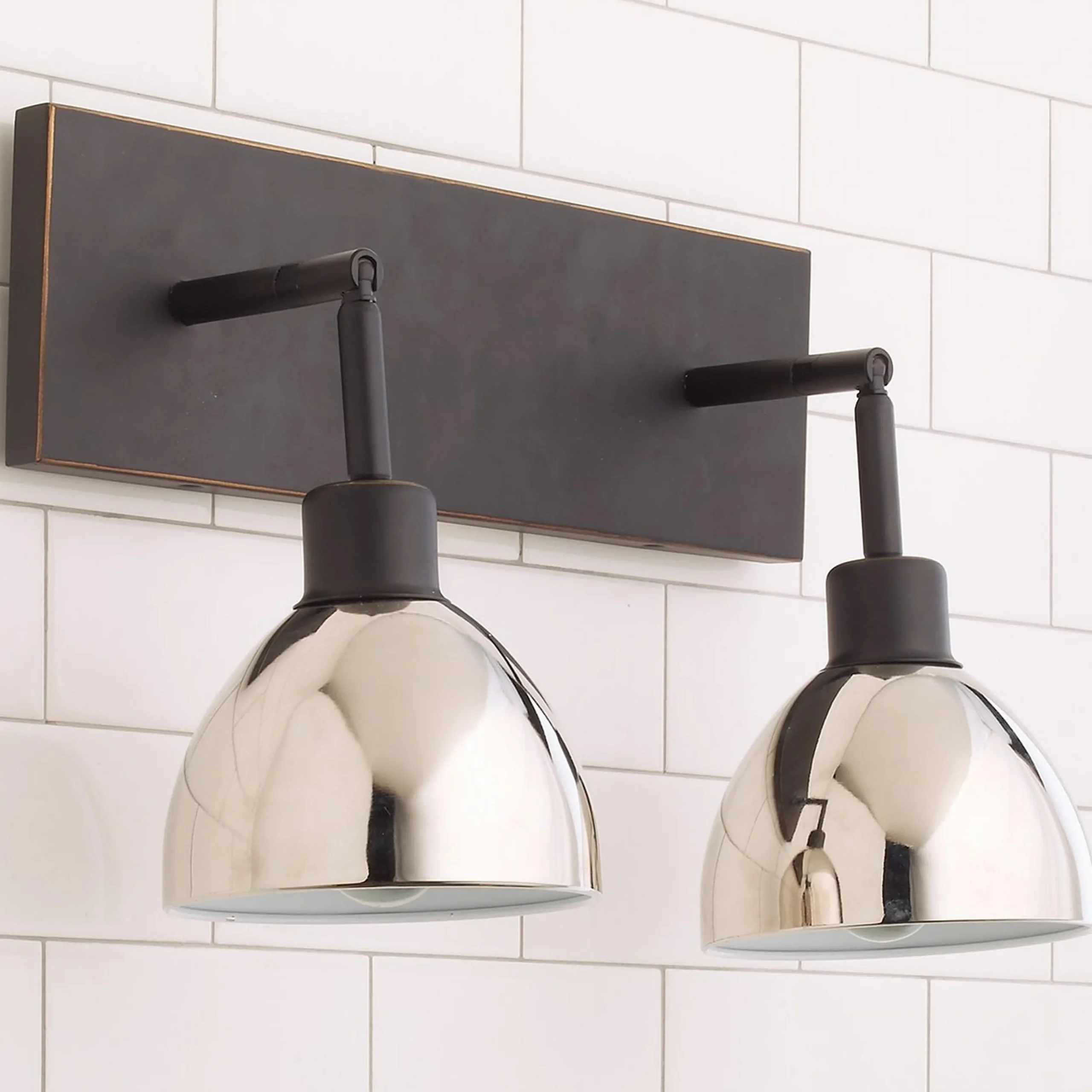 Young House Love Dapper Vanity Light - 2 Light