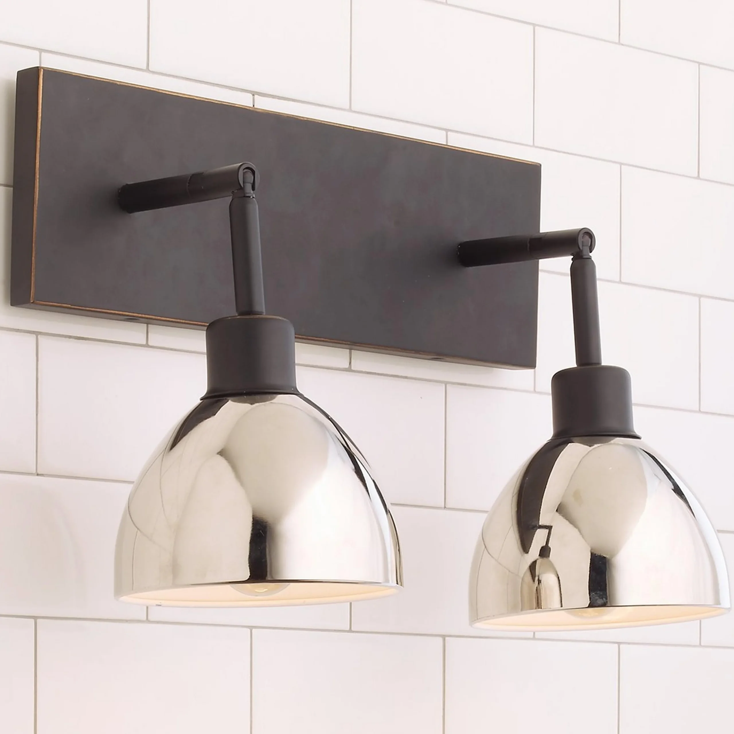 Young House Love Dapper Vanity Light - 2 Light