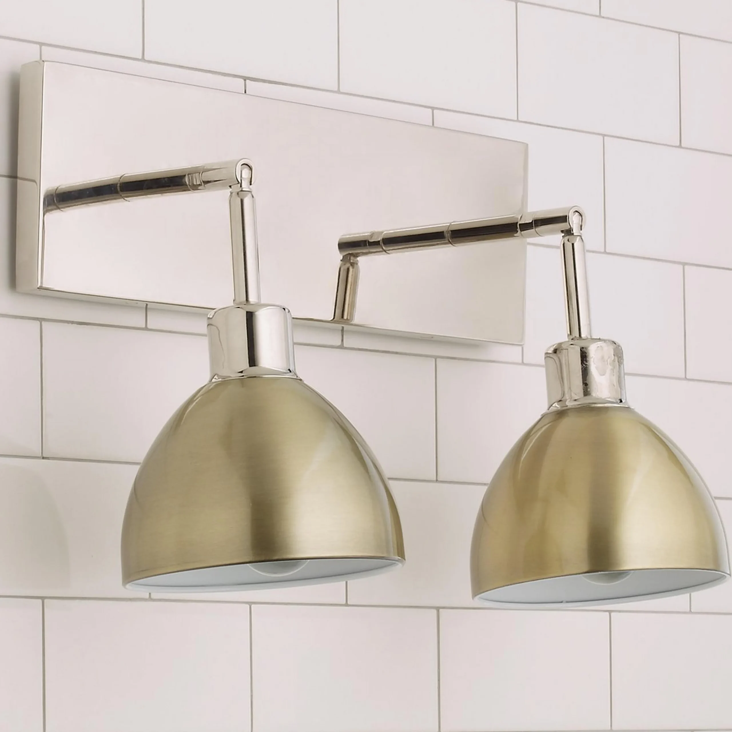 Young House Love Dapper Vanity Light - 2 Light