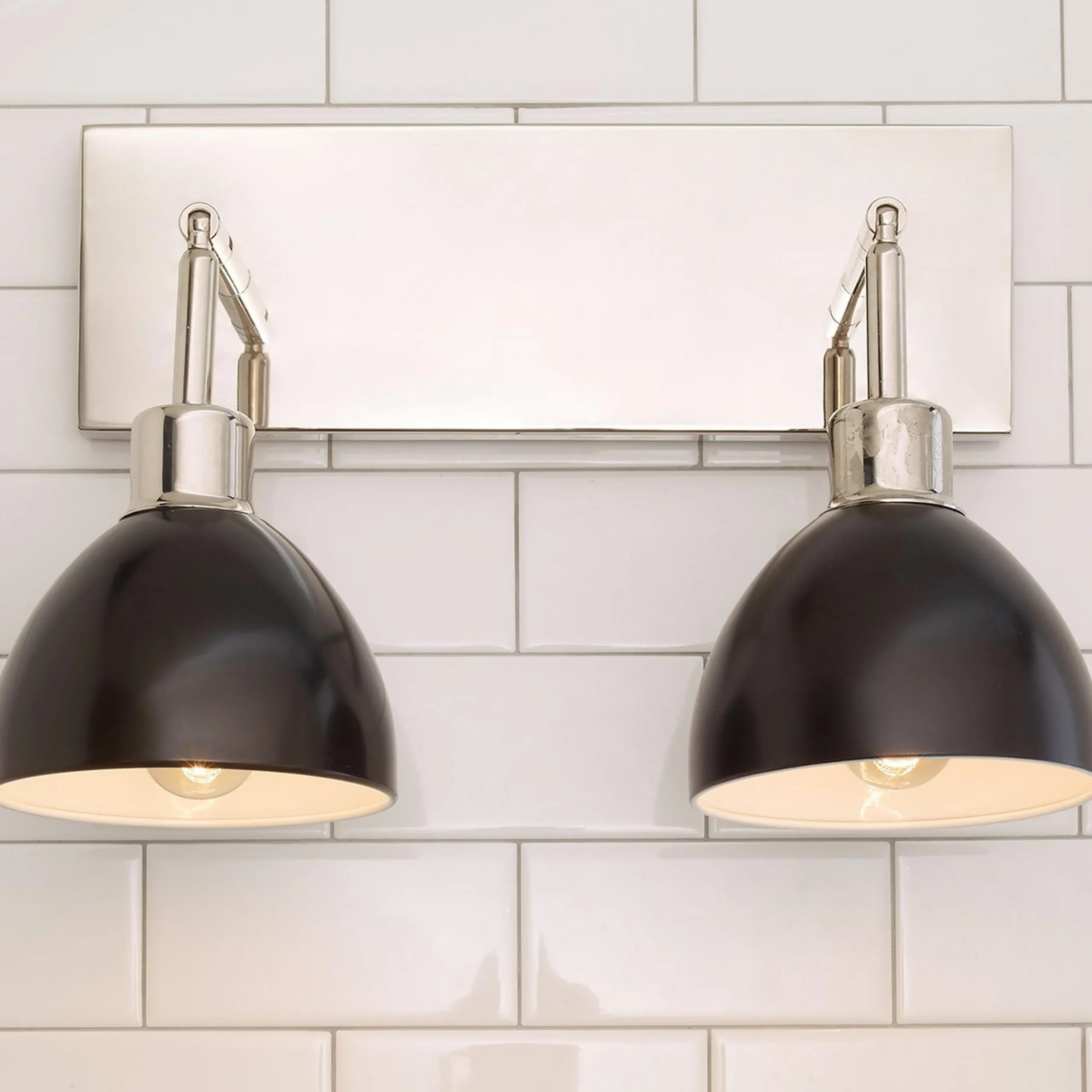 Young House Love Dapper Vanity Light - 2 Light