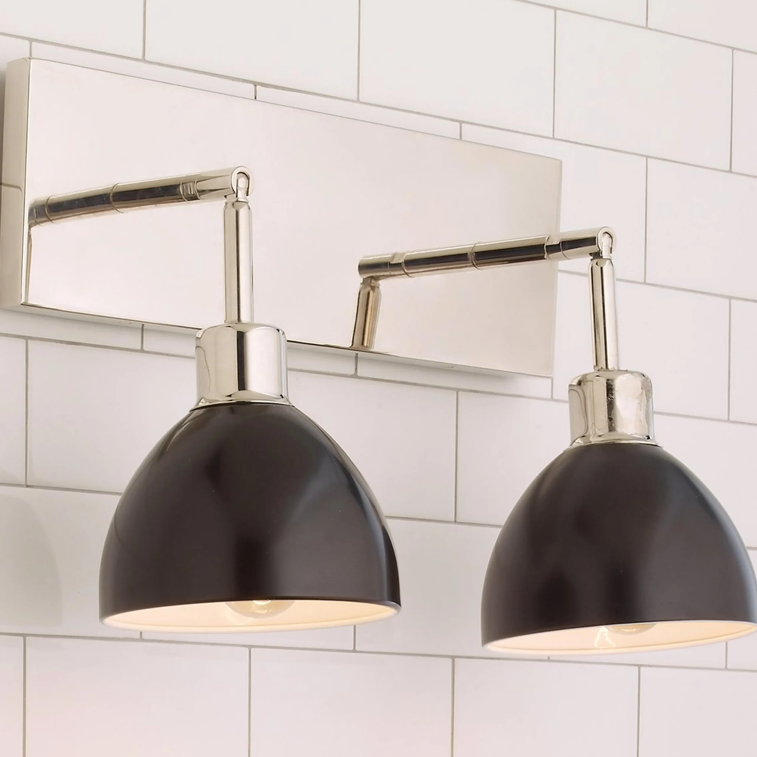 Young House Love Dapper Vanity Light - 2 Light