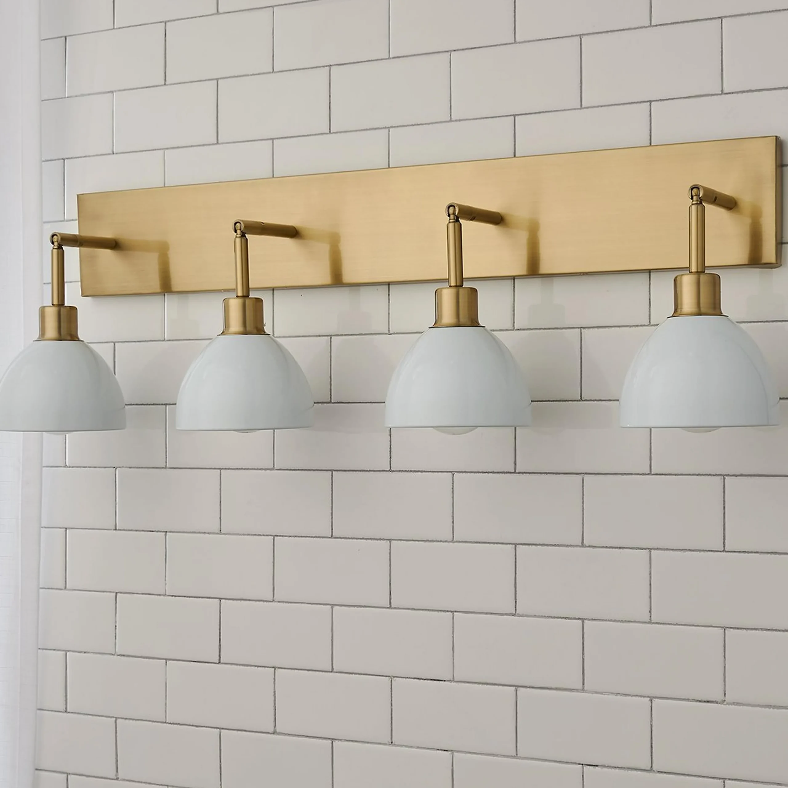 Young House Love Dapper Vanity Light - 4 Light
