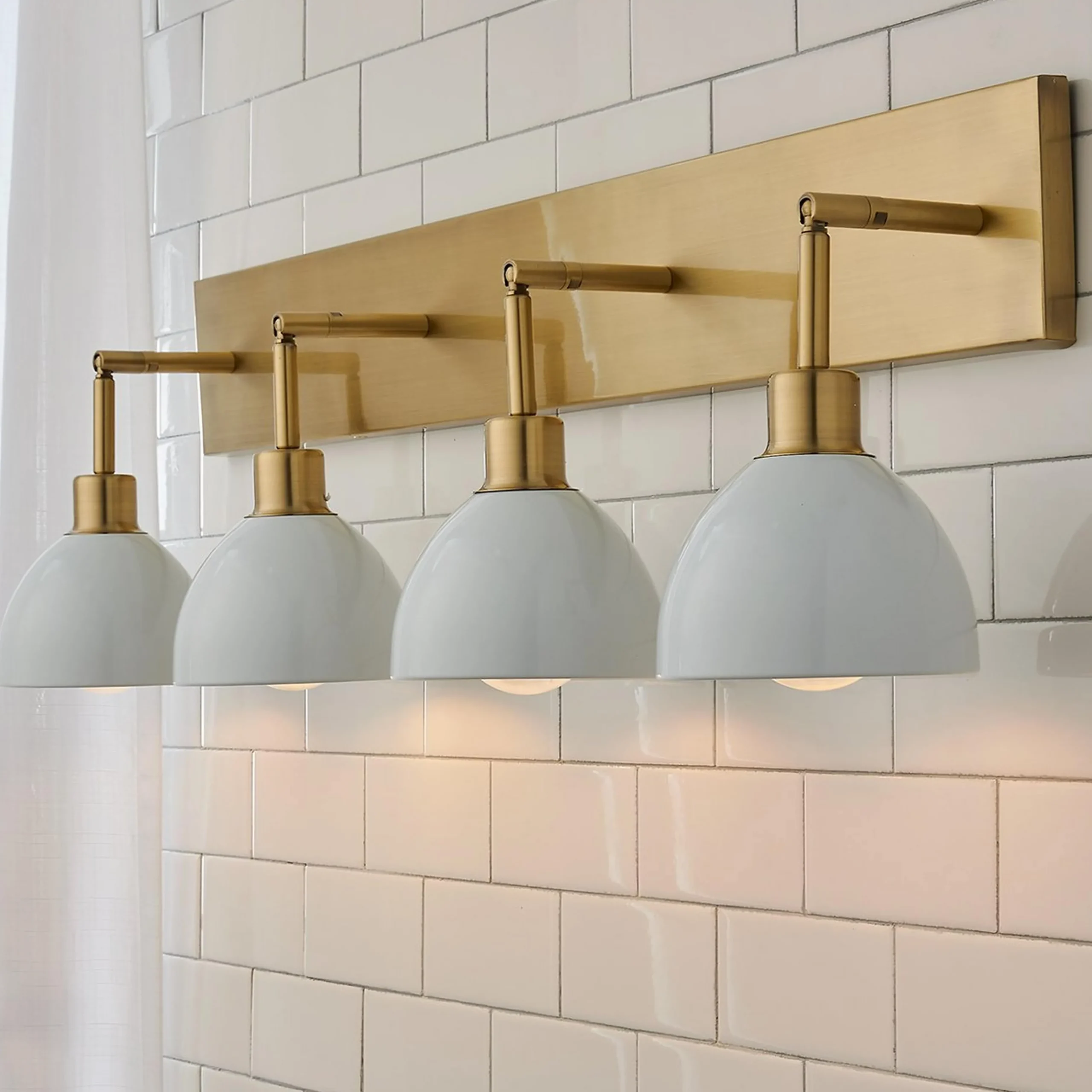 Young House Love Dapper Vanity Light - 4 Light