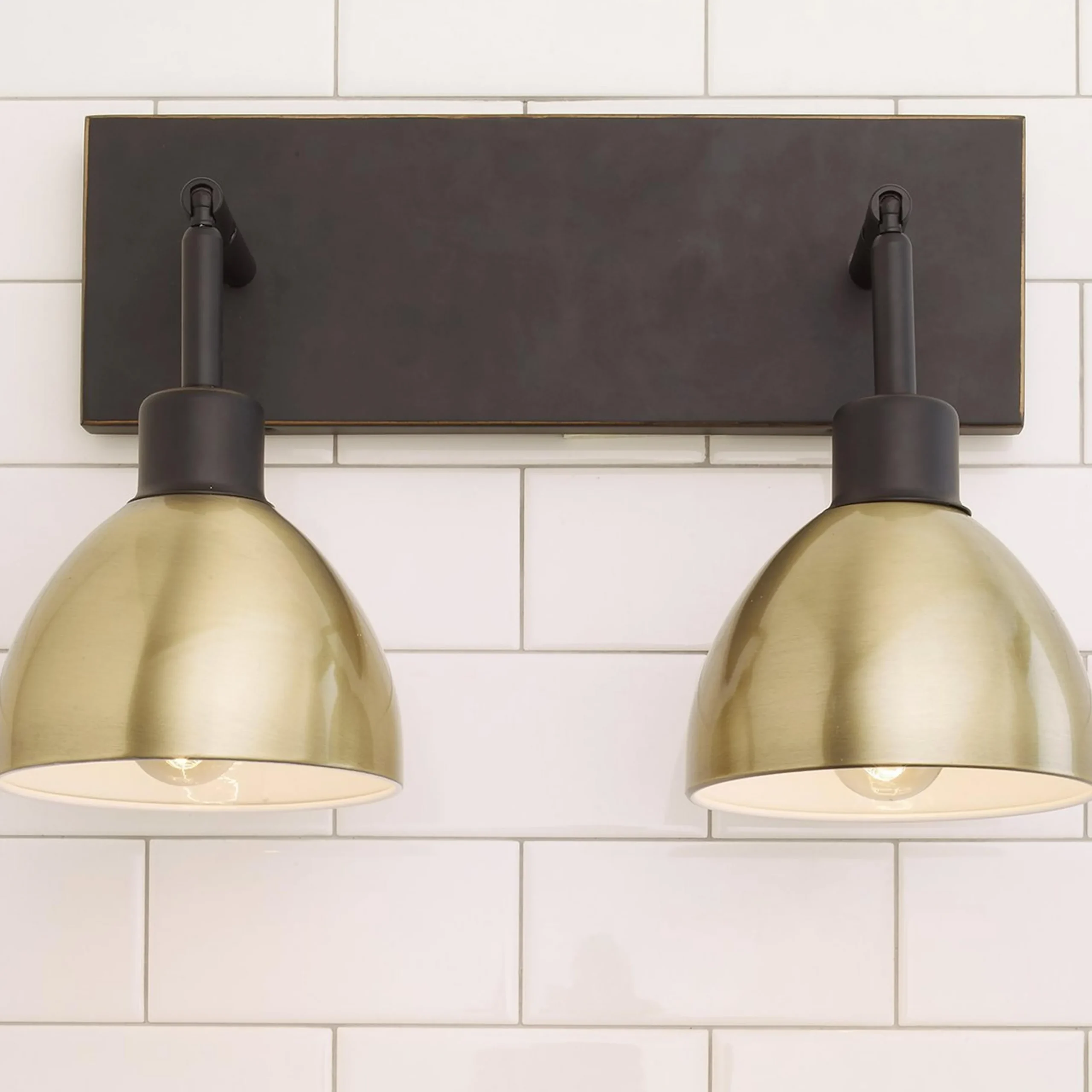 Young House Love Dapper Vanity Light - 2 Light