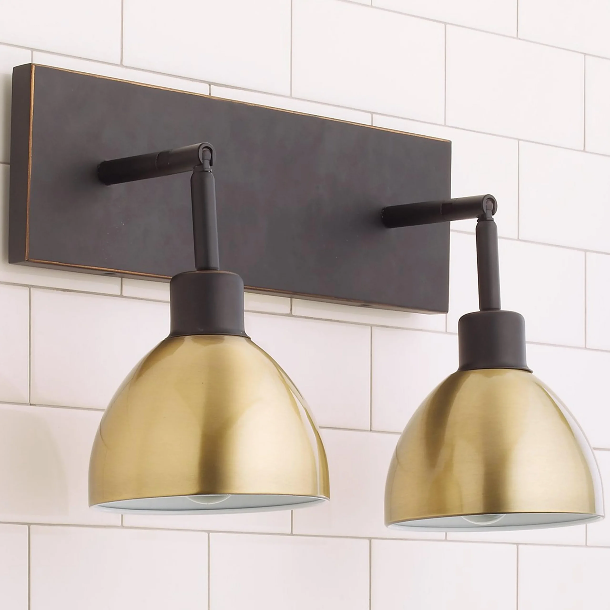 Young House Love Dapper Vanity Light - 2 Light