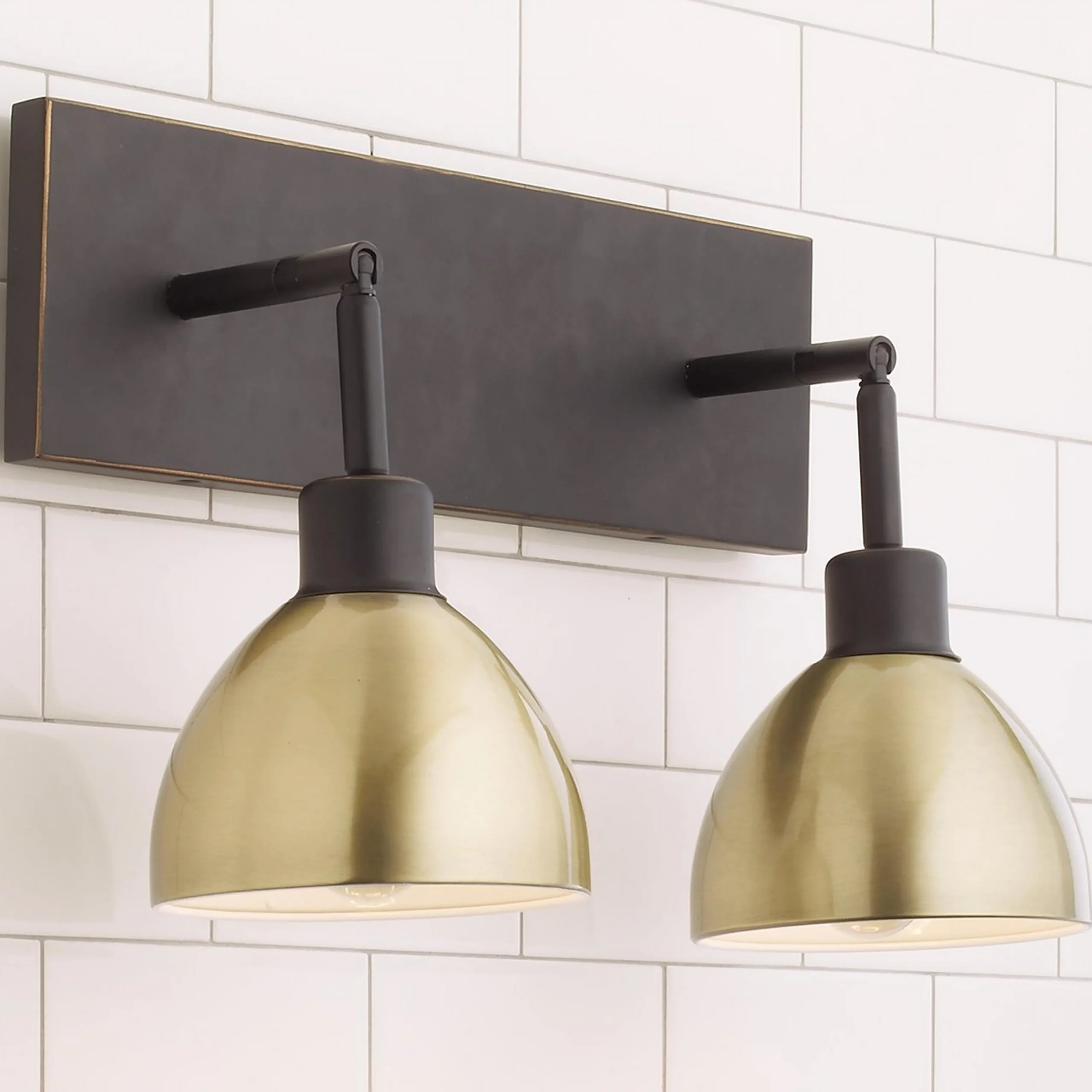 Young House Love Dapper Vanity Light - 2 Light