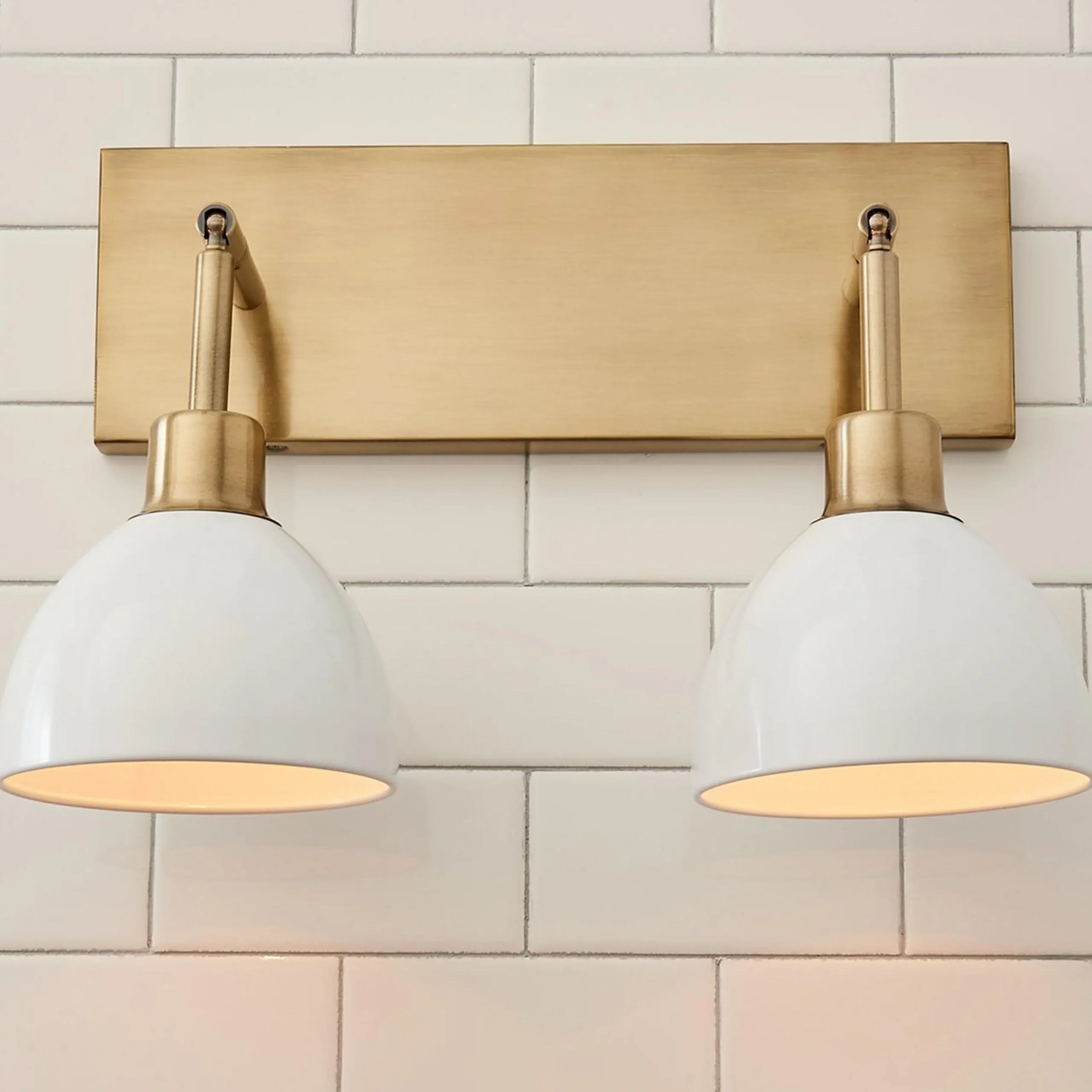 Young House Love Dapper Vanity Light - 2 Light