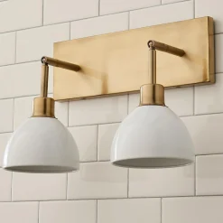 Young House Love Dapper Vanity Light - 2 Light