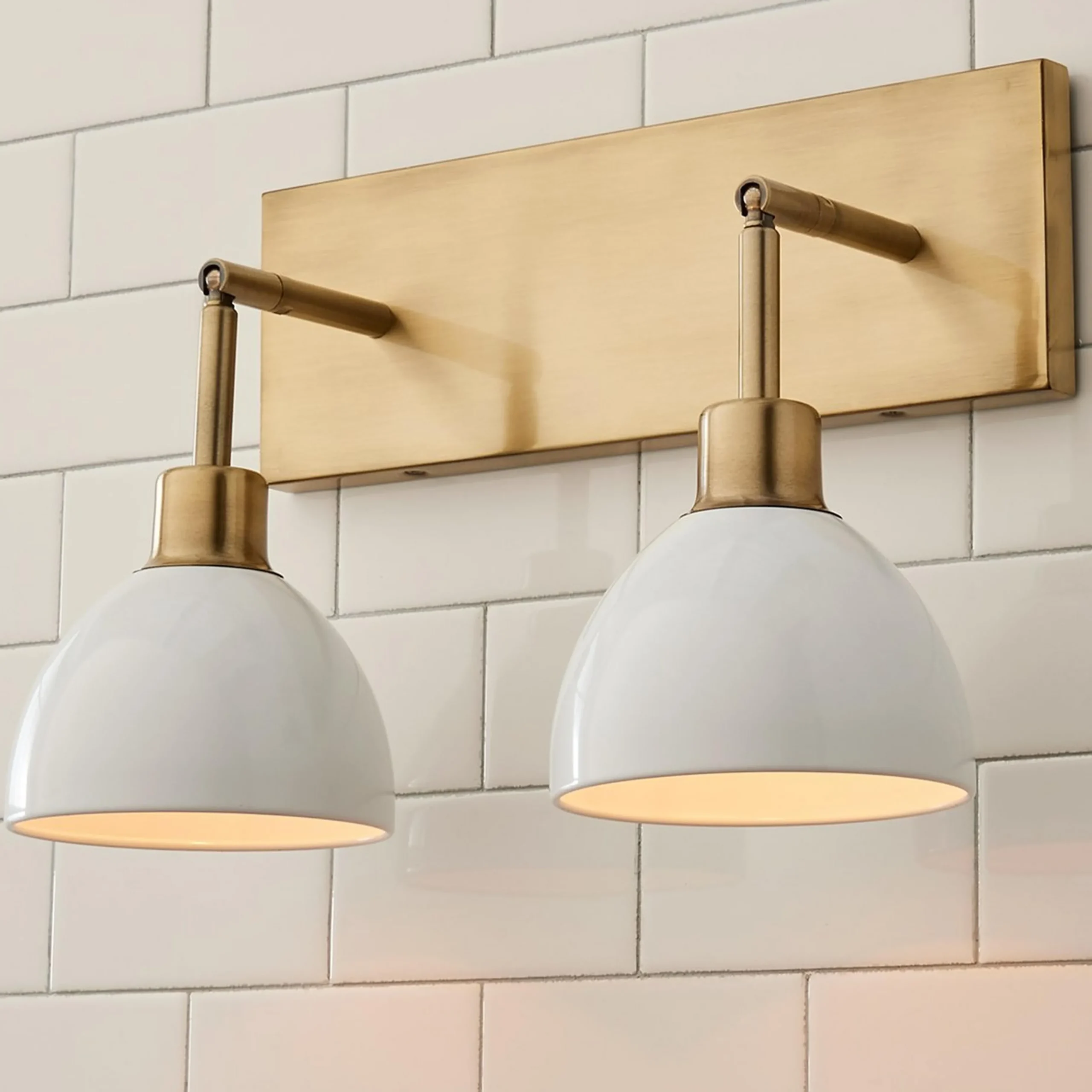 Young House Love Dapper Vanity Light - 2 Light