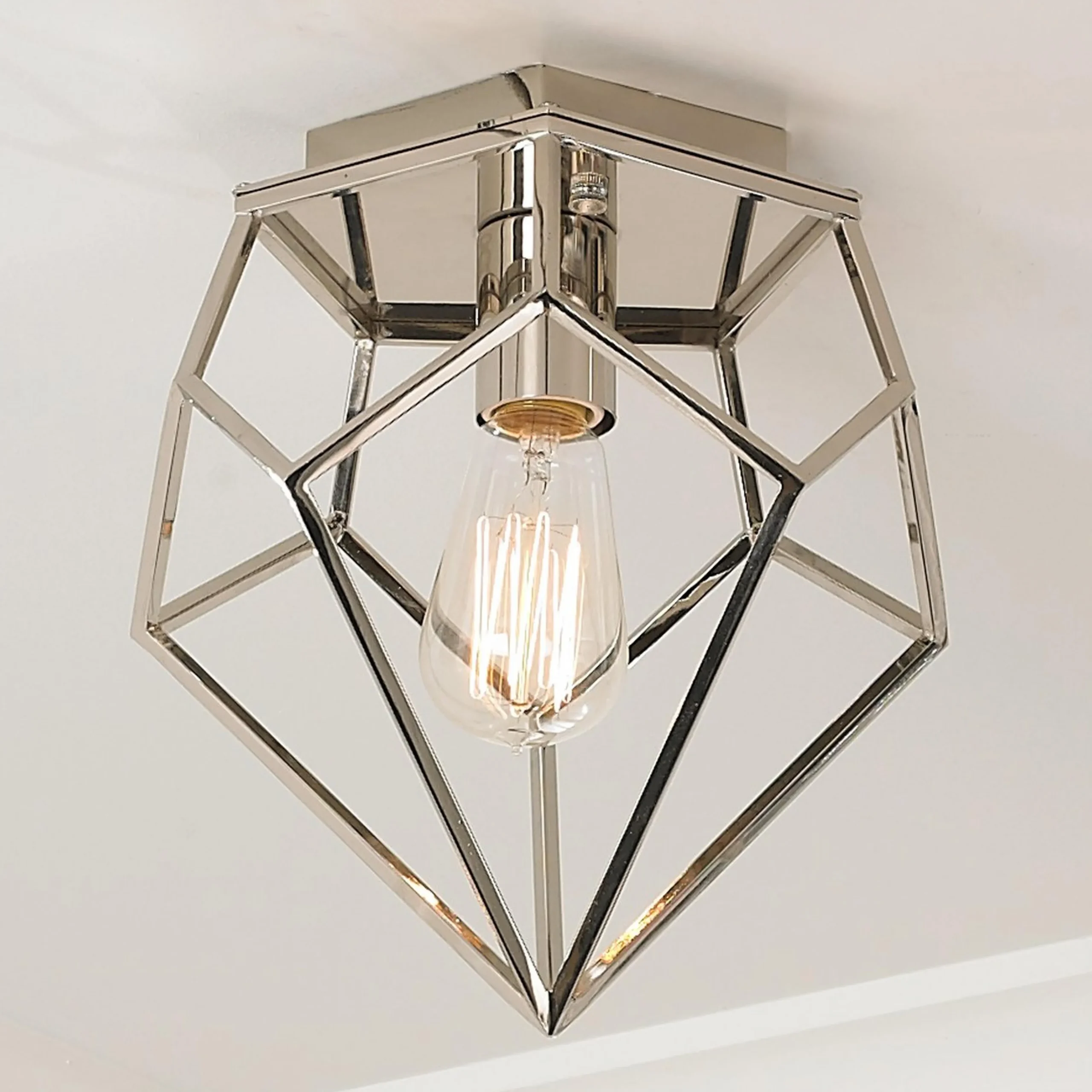 Young House Love Geometric Diamond Ceiling Light