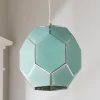Young House Love Hexagon Glass Pendant