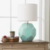 Young House Love Hexagon Glass Table Lamp