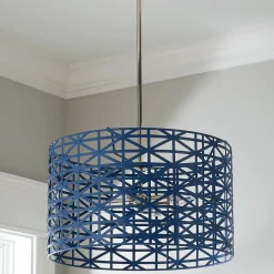 Young House Love Metal Strap Convertible Chandelier