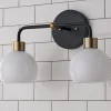 Young House Love Opal Glass Bubble Vanity Light - 2 Light