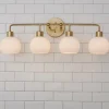 Young House Love Opal Glass Bubble Vanity Light - 4 Light