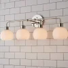 Young House Love Opal Glass Bubble Vanity Light - 4 Light