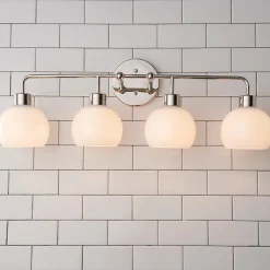 Young House Love Opal Glass Bubble Vanity Light - 4 Light