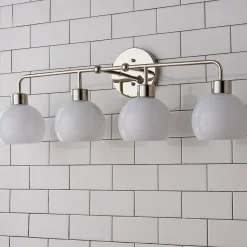 Young House Love Opal Glass Bubble Vanity Light - 4 Light