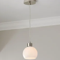 Young House Love Opal Glass Bubble Pendant