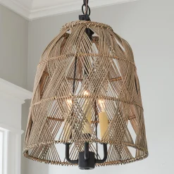 Young House Love Wicker Bell Lantern