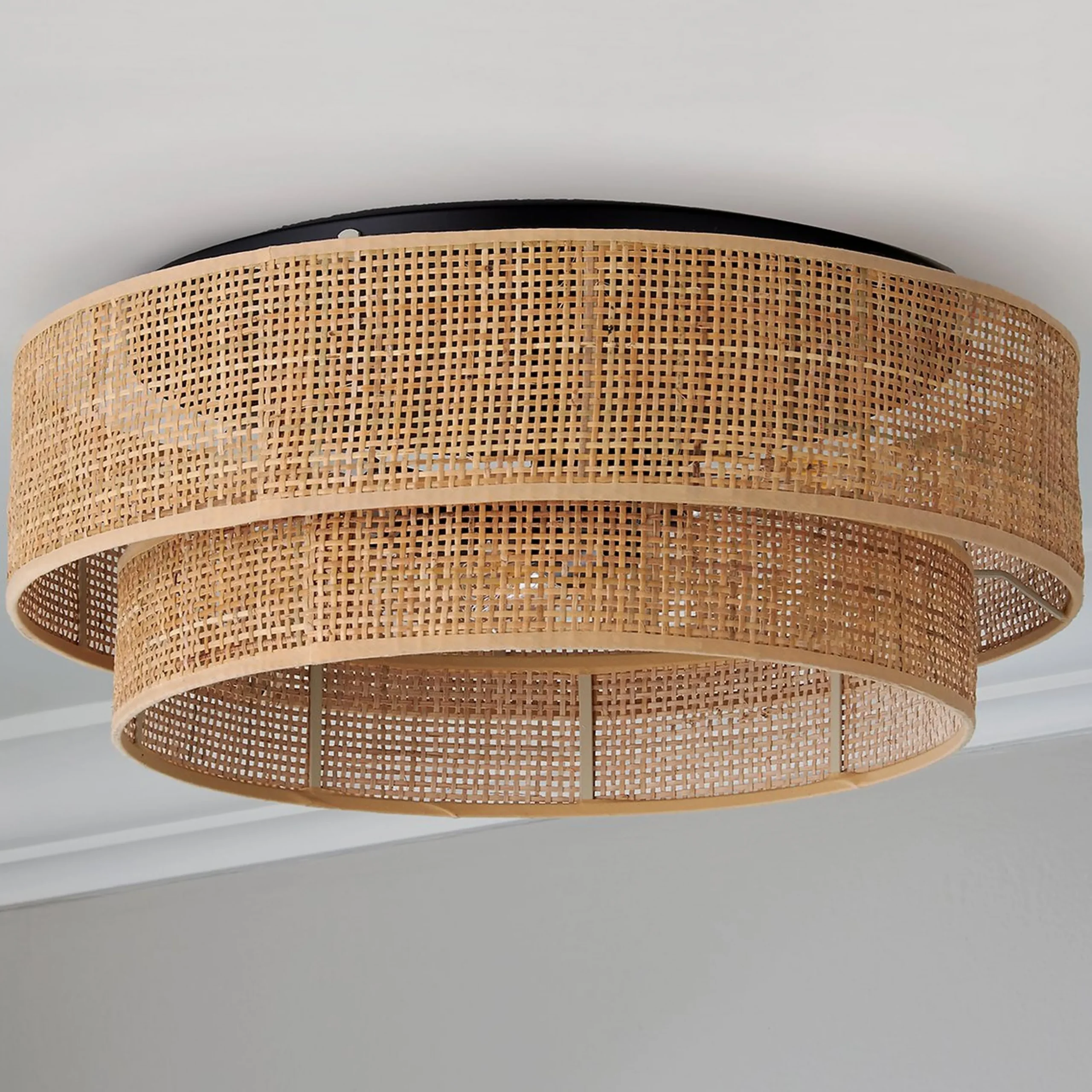 Zanzibar Layered Semi-Flush Ceiling Light