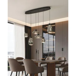 Zebidah LED Island Chandelier