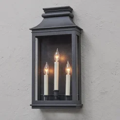 Zigmund Outdoor Sconce - 3 Light