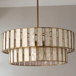 Zoetrope Tiered Chandelier - 6 Light
